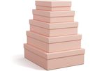 BIGSO BOX OF SWEDEN Aufbewahrungsbox Cindy 325552133 dusty pink 5er-Set (7330061084057)