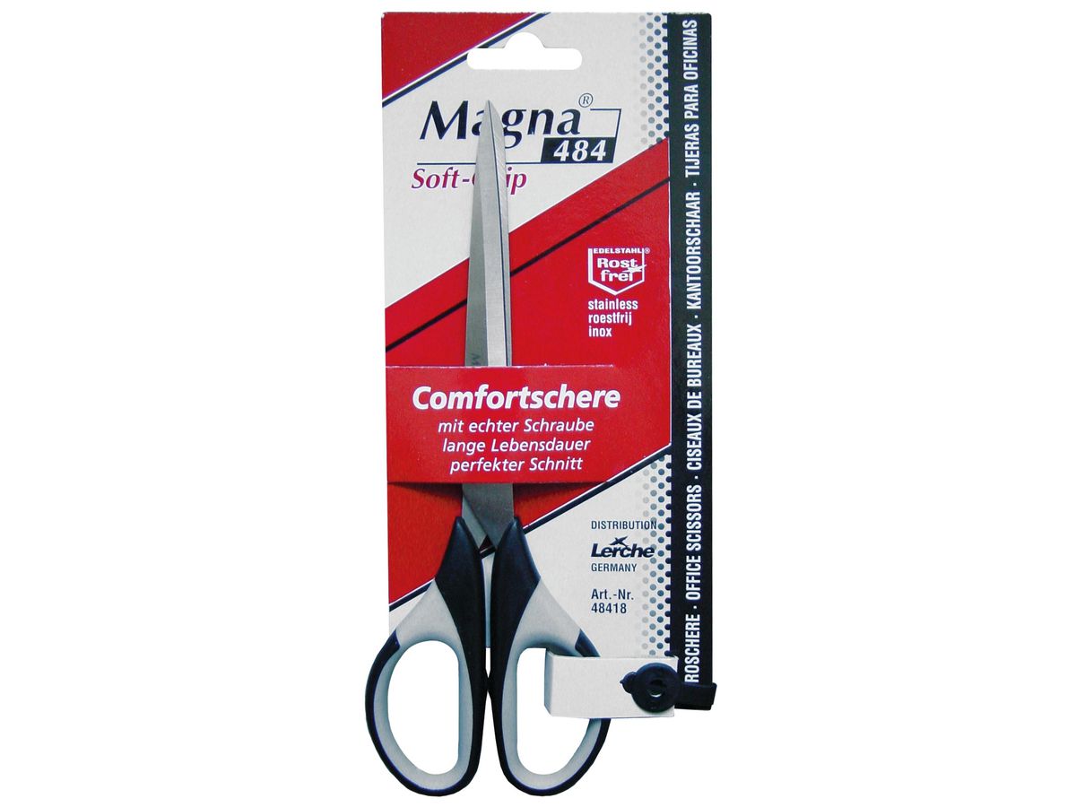 LERCHE Schere Magna 484 18cm 48418 für Rechtshänder (4016746484185)