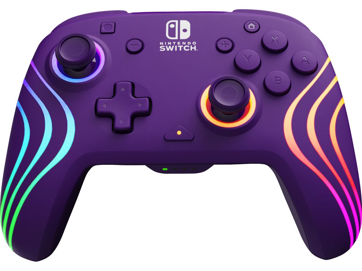 PDP Afterglow WAVE Wireless Ctrl 500-252-PR NSW, Purple with Motion (0708056073886)