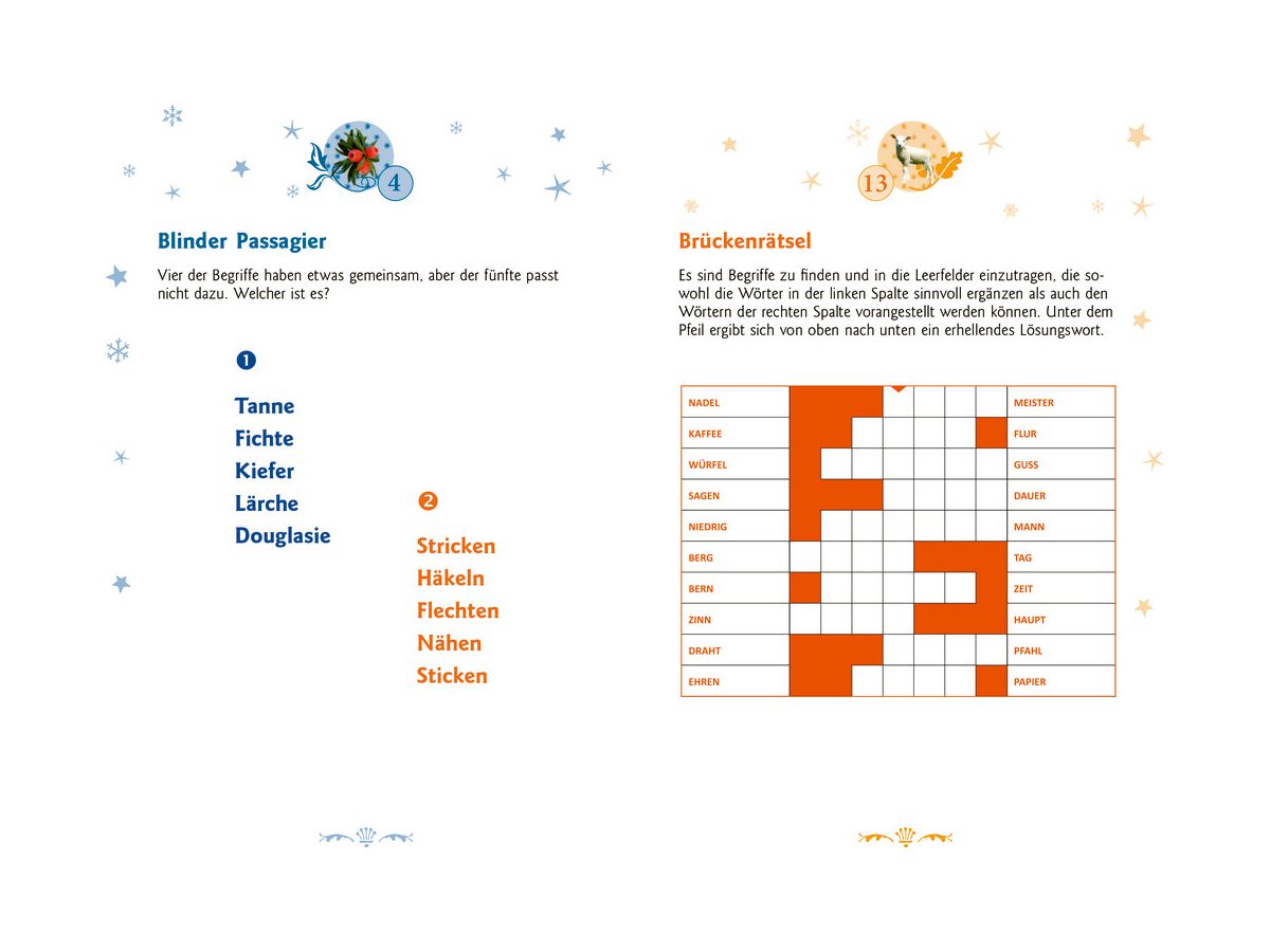 COPPENRATH Kleines Adventsbuch 64635 All überall auf den Tannenspi (9783649646358)