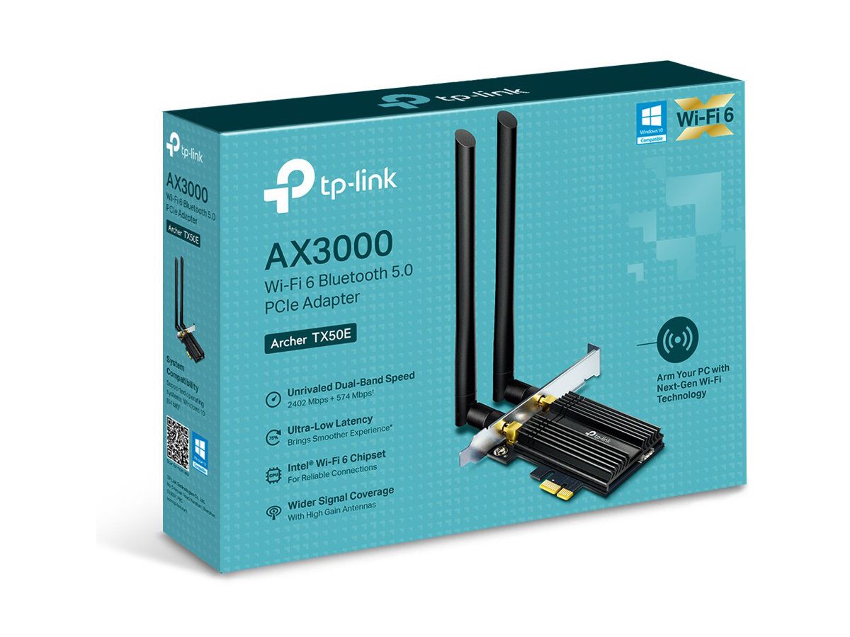 TP-LINK WiFi USB Adapter Archer TX50E AX3000 (6935364052867)