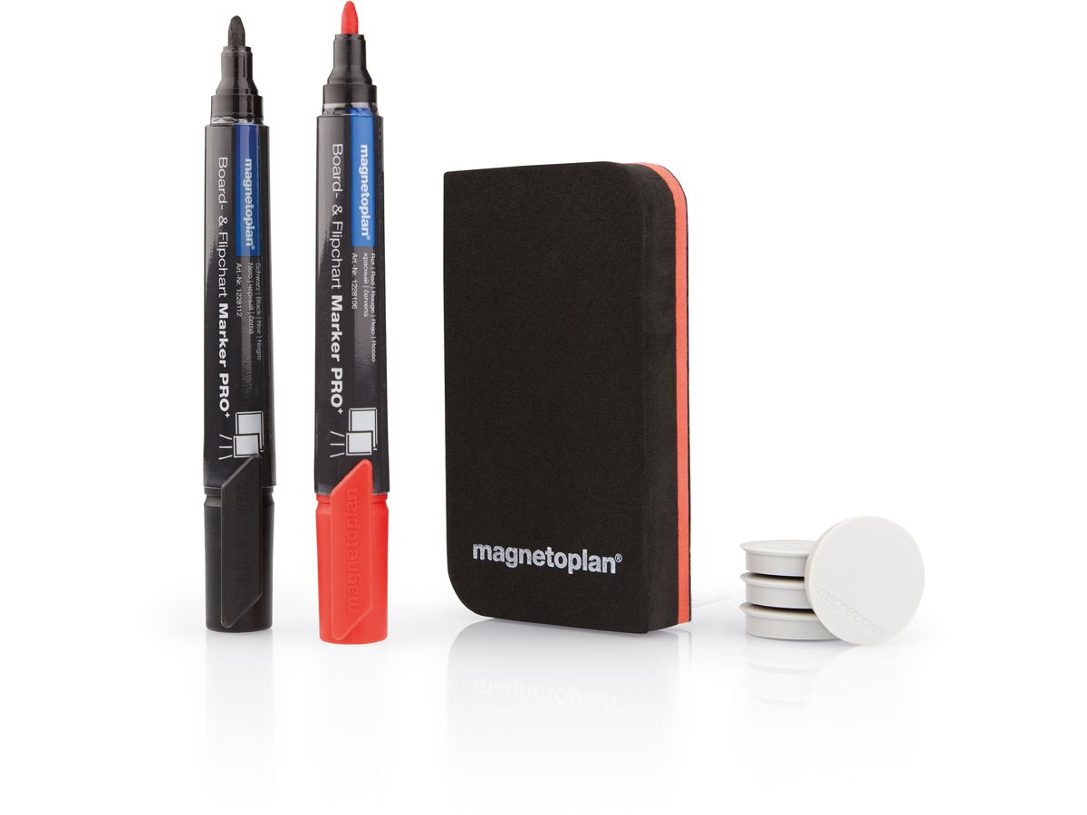 MAGNETOPLAN Whiteboard Starter-Kit 37102 (4013695053547)