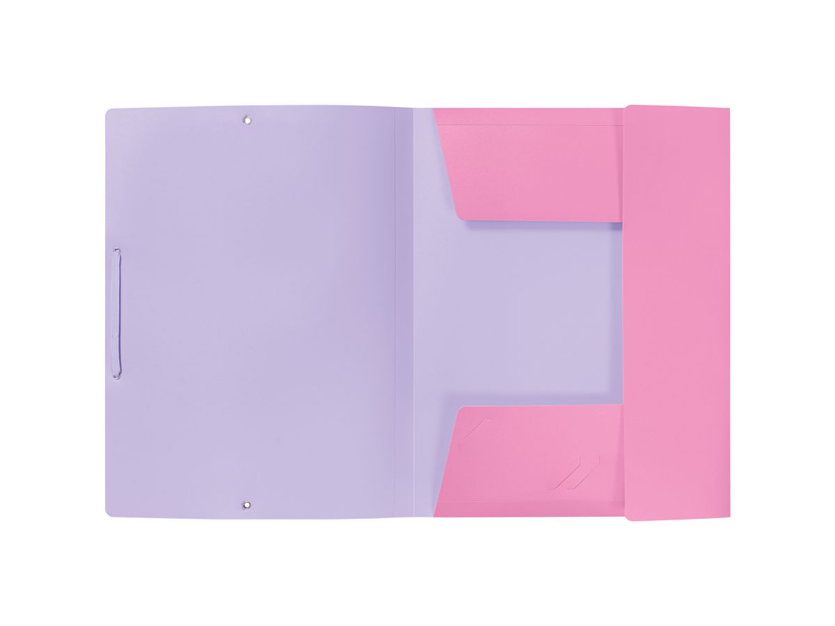 KOLMA Cartella elastica Doppia A4 11.080.20 viola/rose (7611967113752)