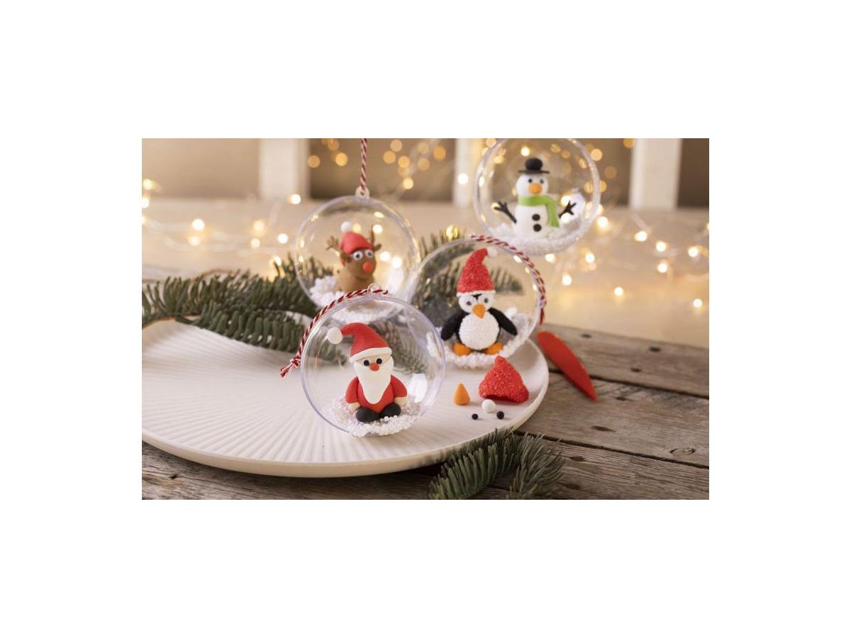 CREATIV COMPANY Bastelset Weihnachtskugeln 1582317 4 assortiert (5712854644556)