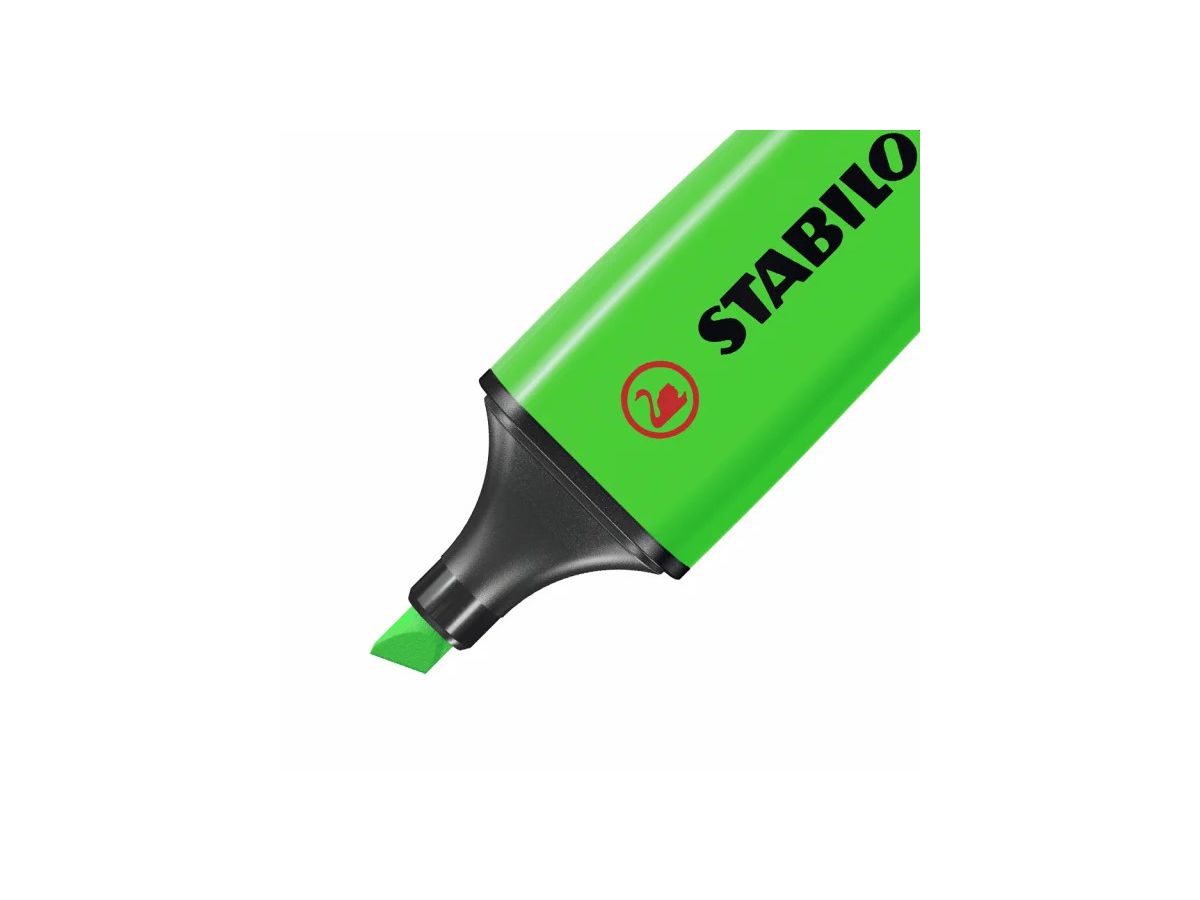 STABILO Boss Marker Original 2-5mm 70/33-10 grün 10 Stück (4006381215749)