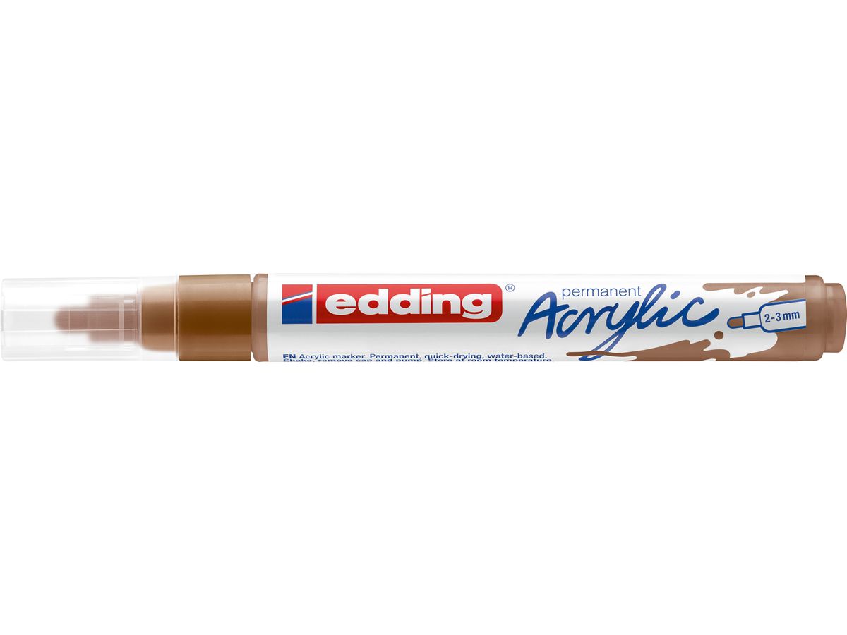 EDDING Acrylmarker 5100 2-3mm 5100-919 haselnuss sdm (4057305027191)