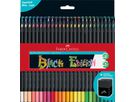 FABER-CASTELL Farbstifte Black Edition 116450 Kartonetui 50er (4005401164500)