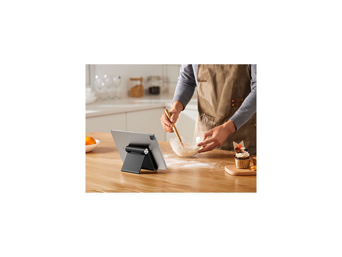 UGREEN Multi-Angle Tabelet Stand 50748 BB Height Adjustable, Black (6957303857487)