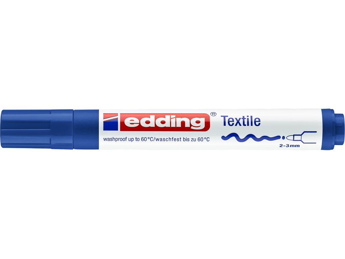 EDDING T-Shirt-Marker 4500 2-3mm 4500-3 blu (4004764014347)