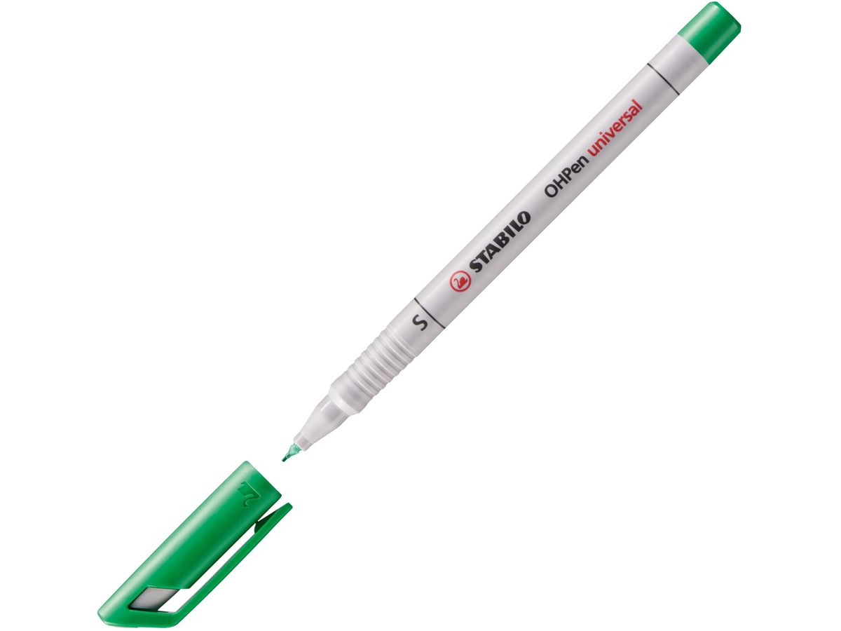 STABILO OHP Pen non-perm. S 851/36 vert (4006381114752)