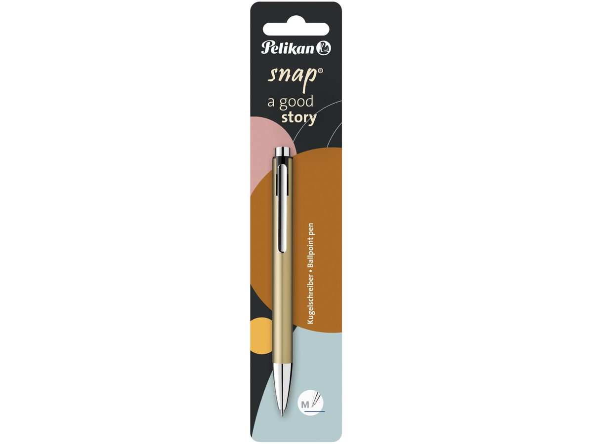 PELIKAN Stylo à bille Snap Metallic M 817653 Or (4012700817655)