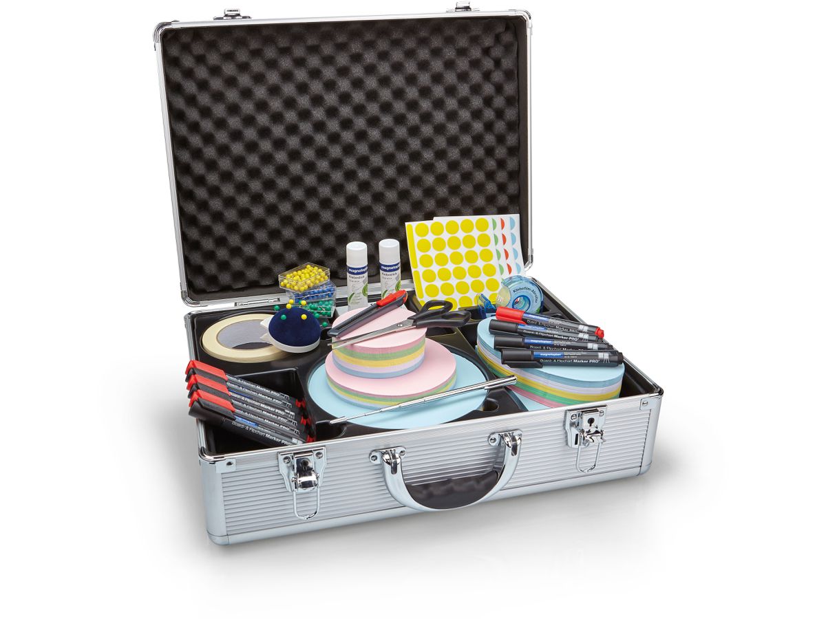 MAGNETOPLAN Set di accessori 11115IOK per valigia moderatore (4013695018003)
