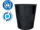 LEITZ Papierkorb Recycle 15Lt 5328-00-95 schwarz, Kunststoff (4002432127474)