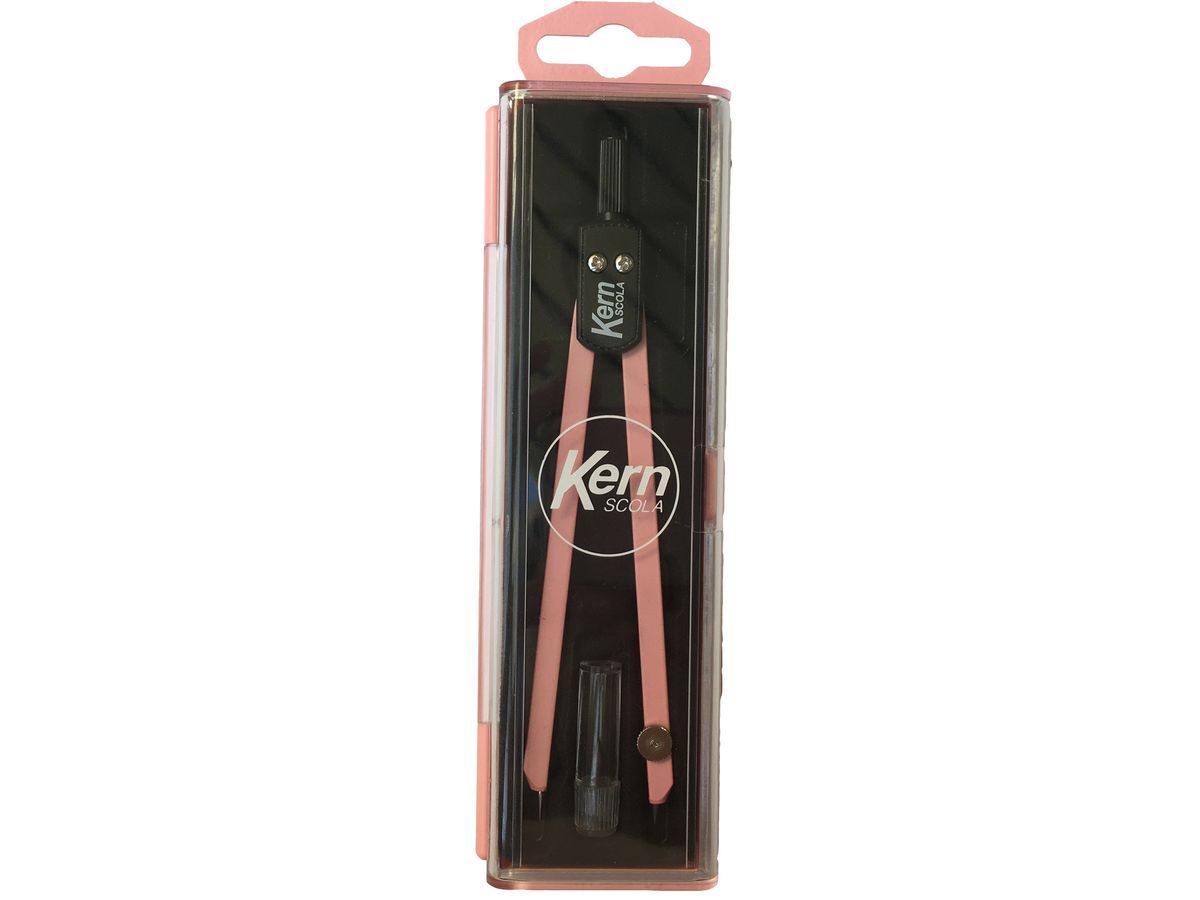 KERN Zirkel SCOLA pastell 13.5cm 490 300mm, rosa (7640160330888)