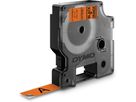 DYMO D1 Vinyl Band 12mmx3m 1978367 schwarz/orange (3501179783673)