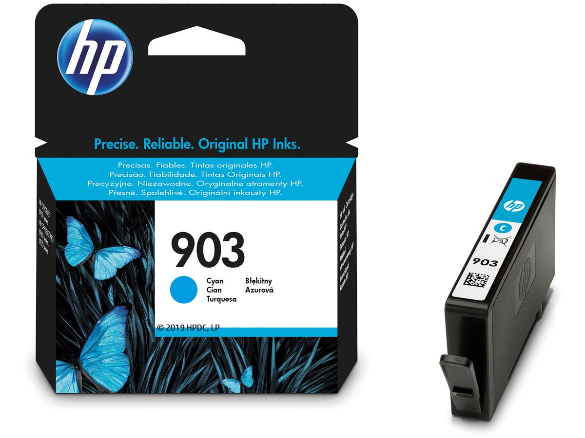 HP Tintenpatrone 903 cyan T6L87AE OfficeJet 6950 315 S. (0889894728784)