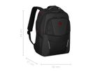 WENGER Laptop Backpack Altair Black 653186 15.6 inch with Tablet Pocket (7611160264220)