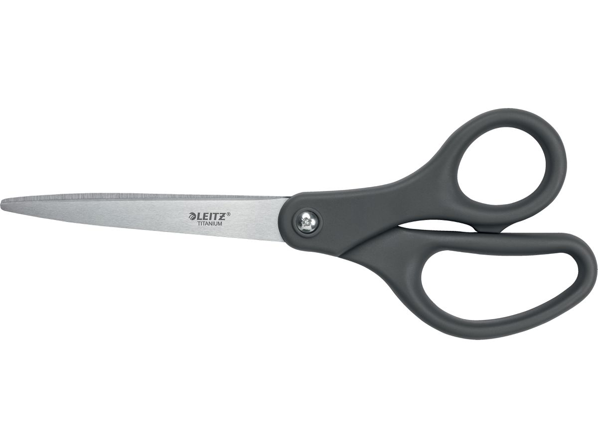 LEITZ Ciseaux titan 20.5cm 5422-00-89 gris foncé (4002432138234)