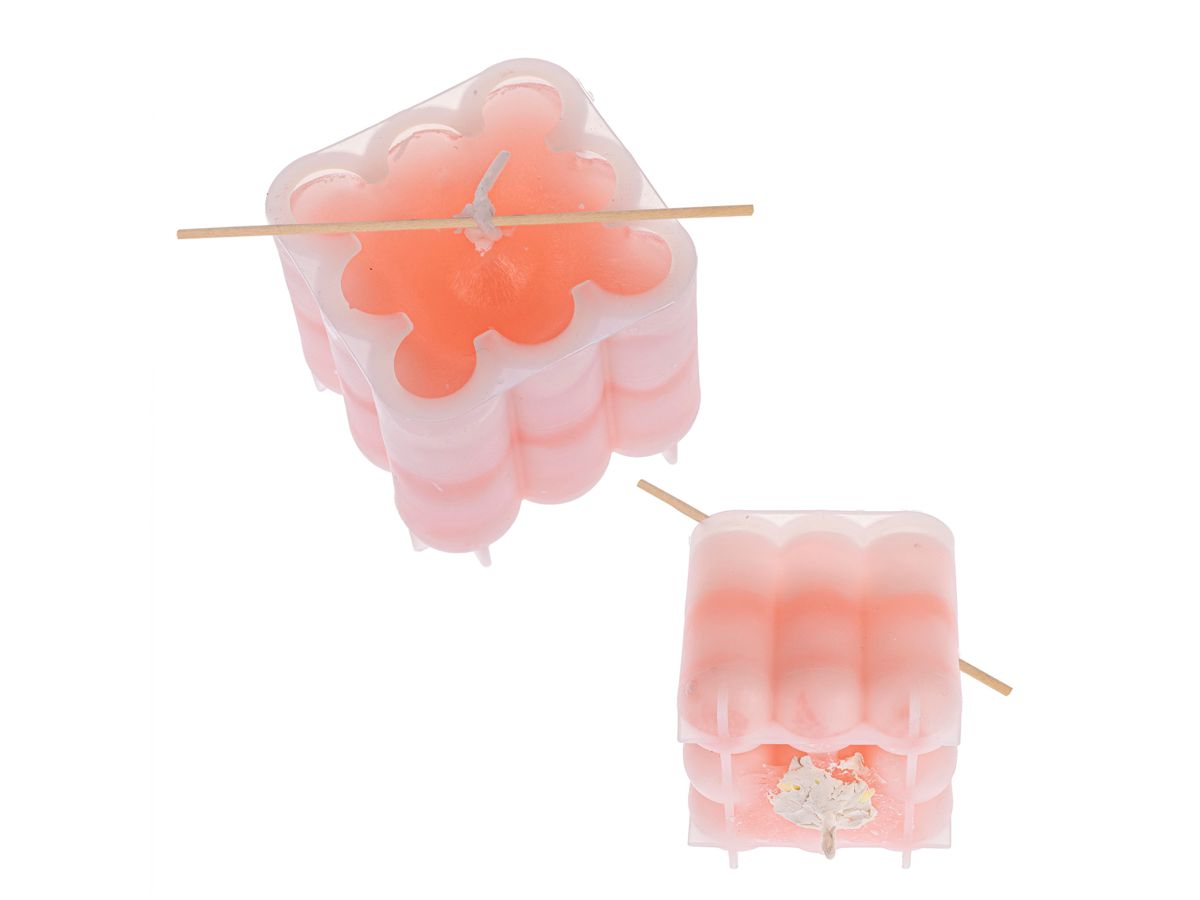 GLOREX Kerzengiessform 5.5x5.5x6cm 69732092 Bubble (7610877601724)