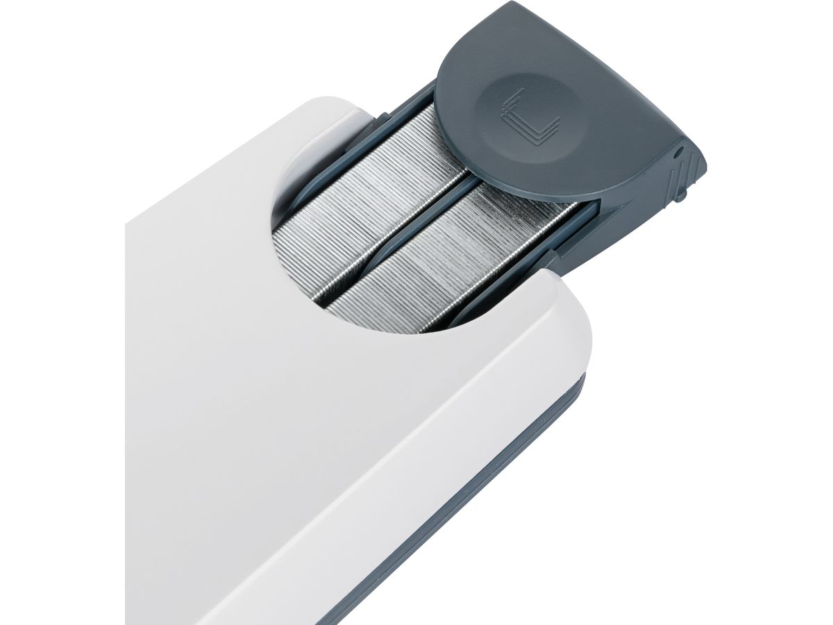 LEITZ Agrafeuse Heavy Duty 5553 55530084 gris clair 120 feuilles (4002432371129)