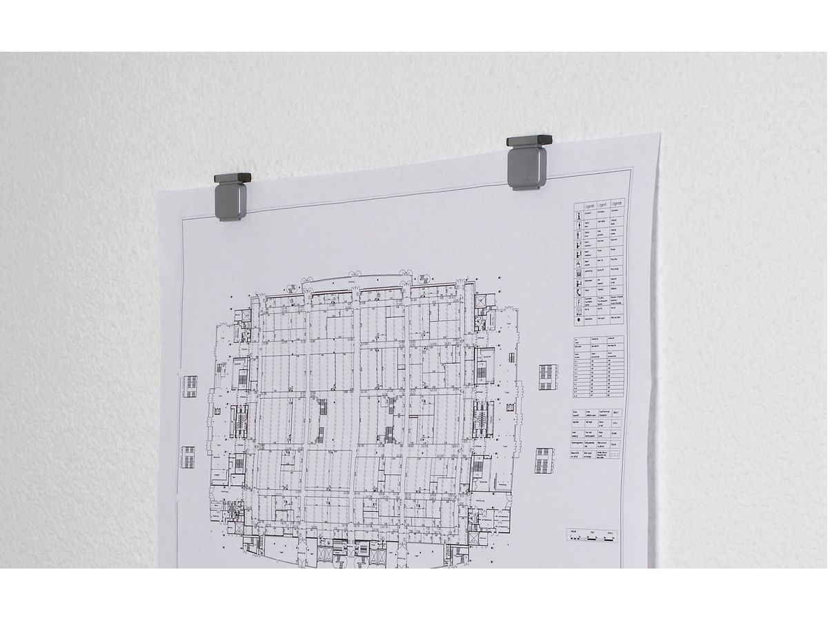 MAUL Calamitaclip S 3,6x4cm 1.62 argento (4002390022705)