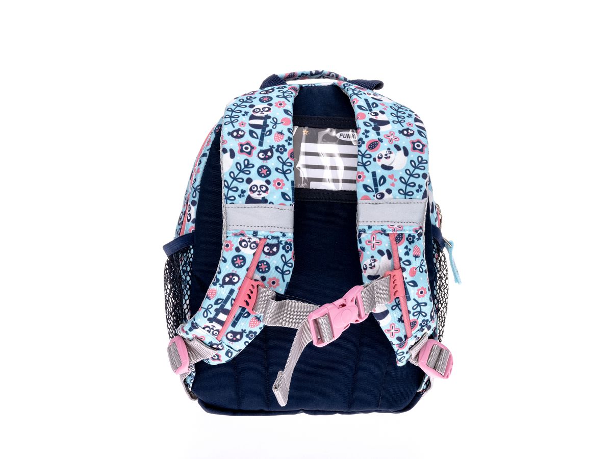 FUNKI Zaino per bambini turchese 6022.02 Happy Panda 28x25x11cm (7611468084858)