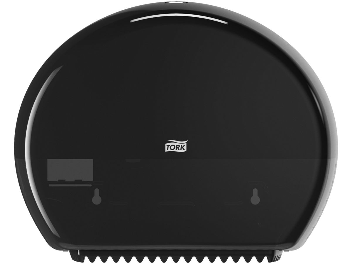 TORK Spender Toilettenpapier T2 555008 Mini Jumbo, schwarz (7322540354867)