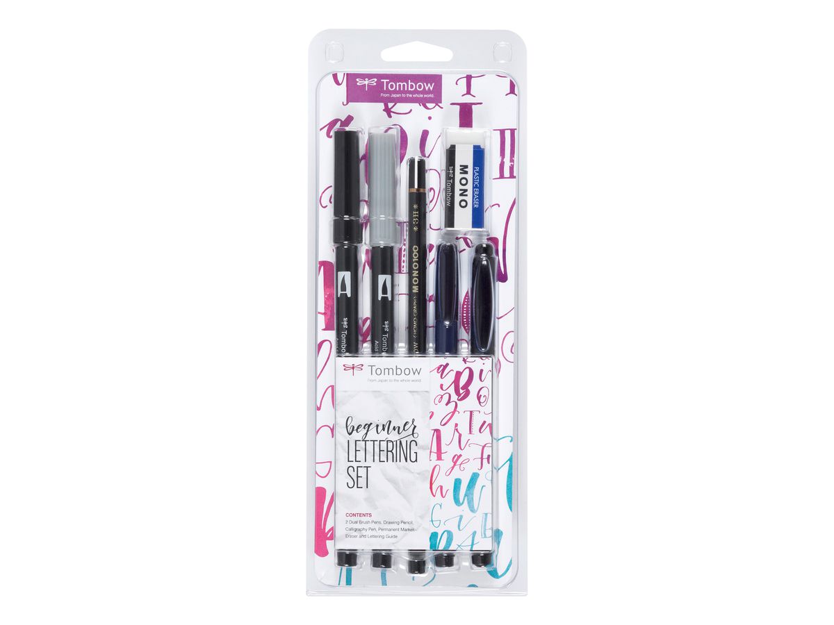 TOMBOW Lettering-Set Beginner LS-BEG ART Dual Brush (4003198130012)