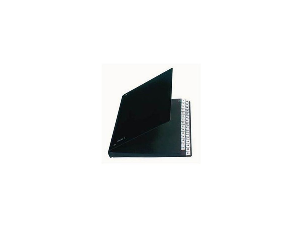 BIELLA Cartella a scomparti A4 32343100U nero, 1-31 (7611365342327)