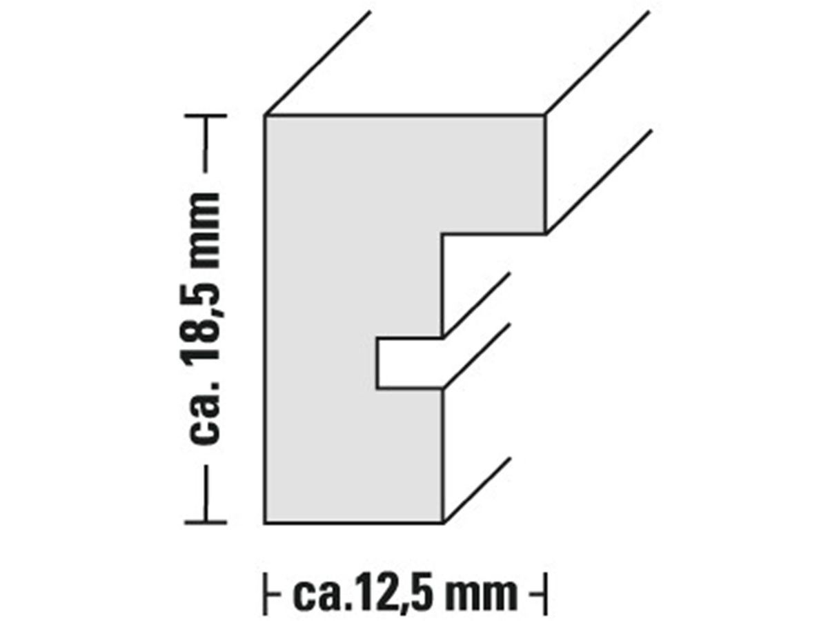 HAMA Cadre photo Waves 30x40cm 193075 bouleau (4047443494894)