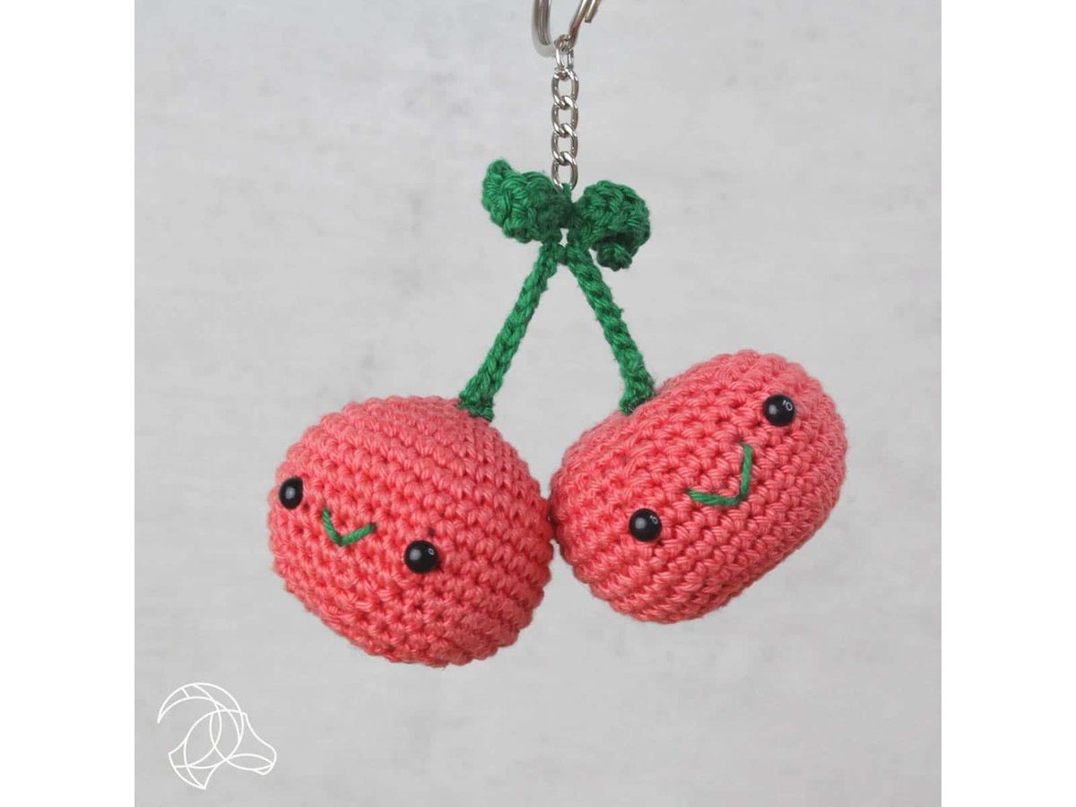 HARDICRAFT Set per uncinetto HC-40MB007 Portachiavi Ciliegie (8717953242747)