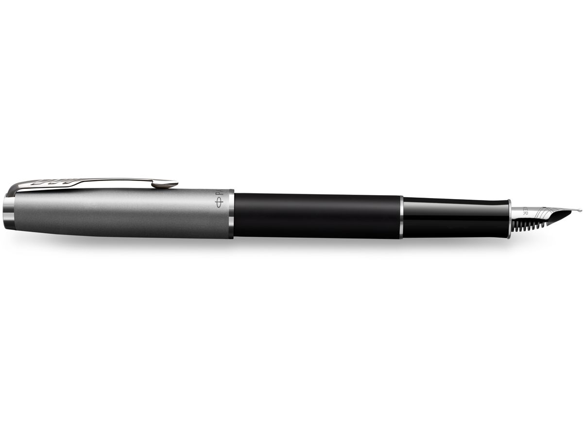 PARKER Füllfederhalter F 2146864 SONNET Black silver (3026981468643)