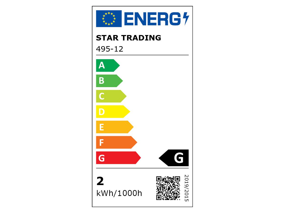 STAR TRADING Luci fiabesche LED 2m 12.456-01-2 trasparente (7391482060204)