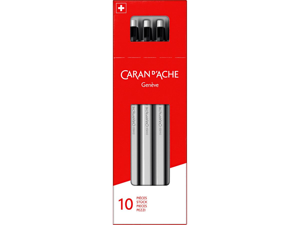 CARAN D'ACHE Kugelschreiber 825 825.009 schwarz (7610186027062)