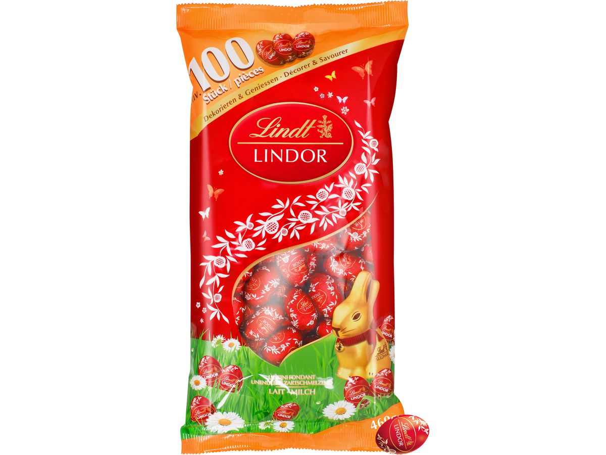 LINDT Lindor Eili Milch 669299 Beutel 460g (4000539692901)