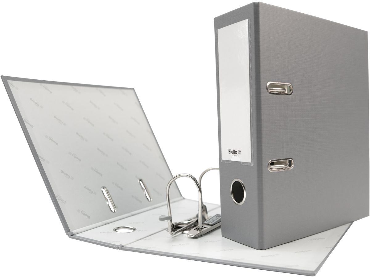 BIELLA Bundesordner 7cm 10050700U grau A5 (7611365200054)