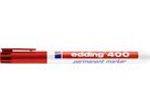 EDDING Marqueur permanent 400 -1mm 400-2 rouge (4004764315789)