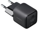 AUKEY Minima 20W GaN USB-C PA-B1T BK Wall Charger, Black (0689323786145)