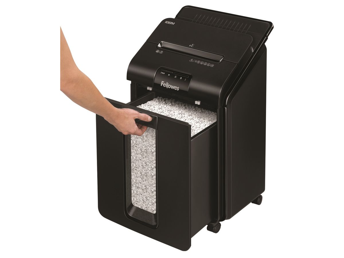 FELLOWES Aktenvernichter AutoMax 100M 4614801 P-4, 23lt, AF (0043859741854)
