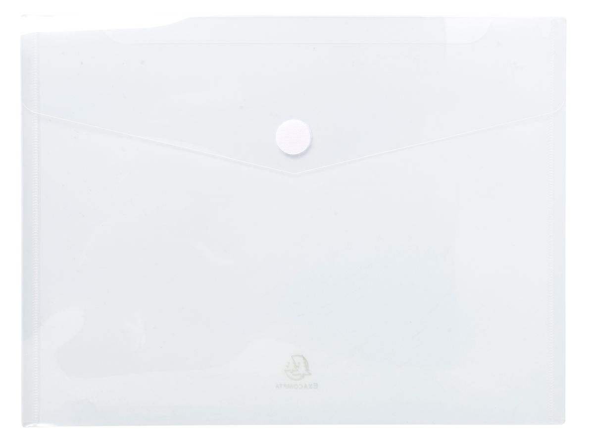 EXACOMPTA Dokumententasche A4 56421E PP, transparent (3130631564217)