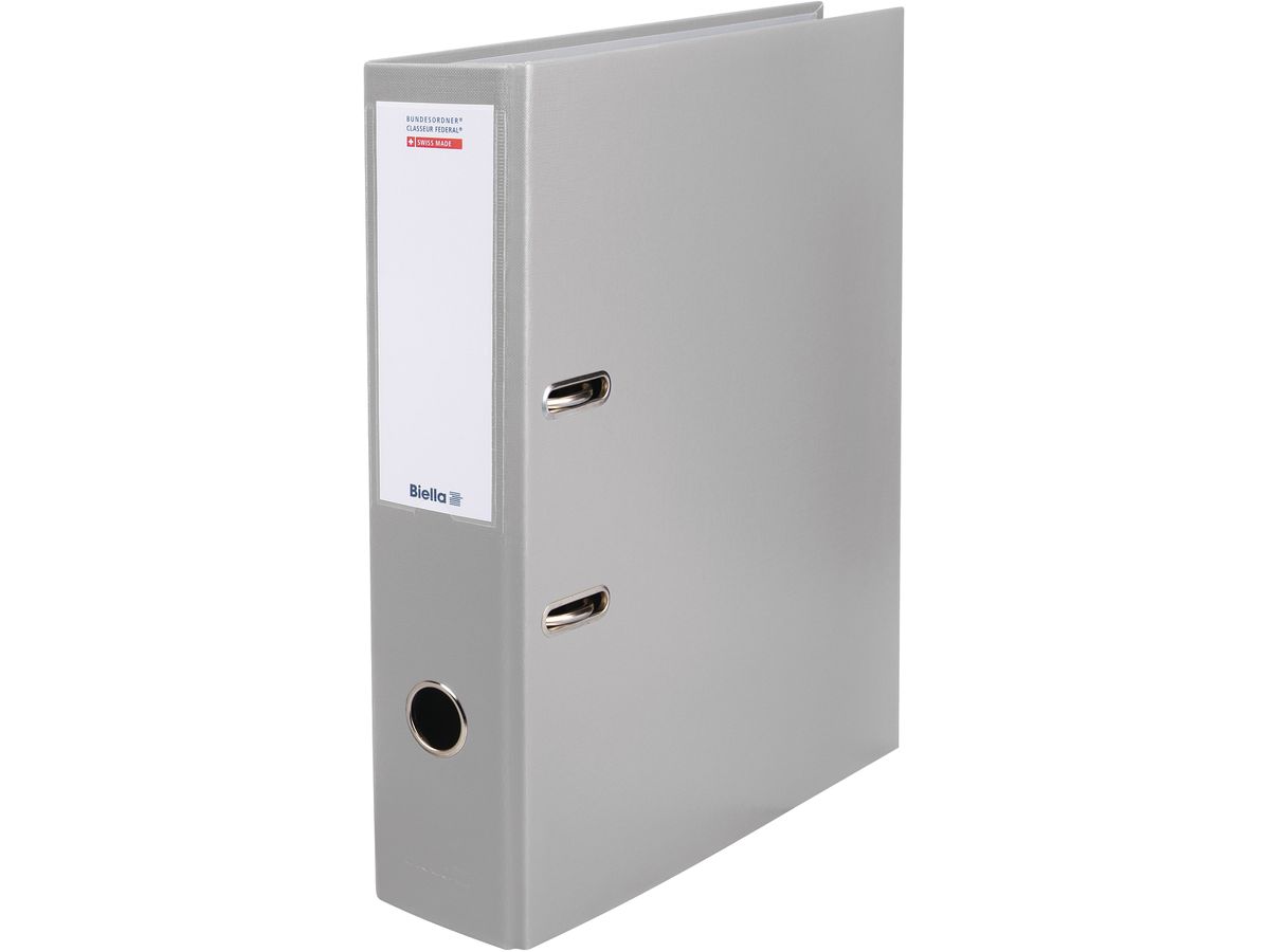 BIELLA Bundesordner 7cm 10341725U grau A4 (7611365253616)