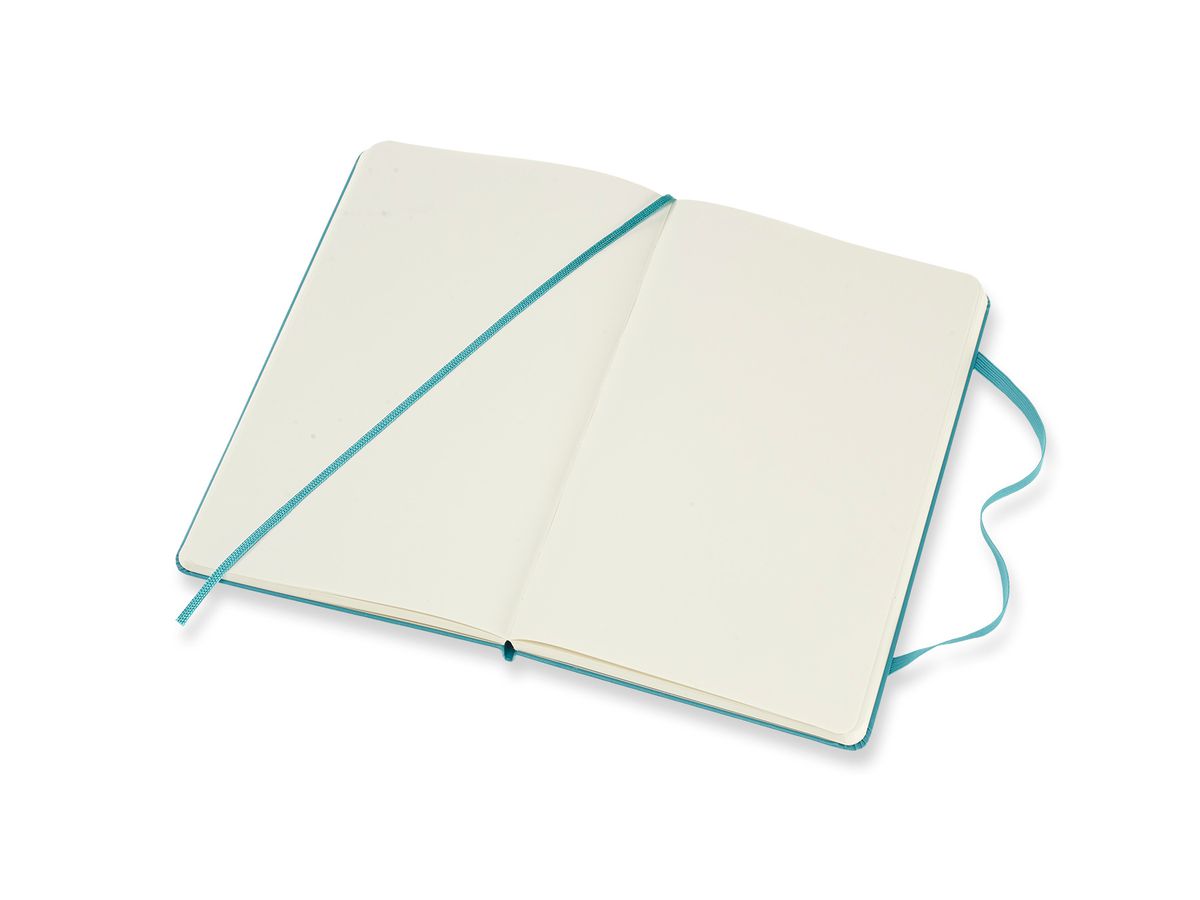 MOLESKINE Notizbuch L/A5 715383 Blanko, HC, Riff Blau (8058341715383)