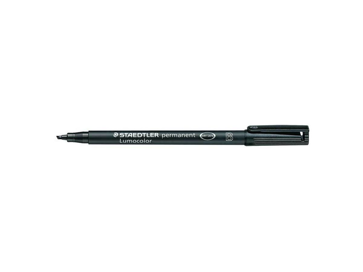 STAEDTLER Lumocolor permanent B 314-9 schwarz (4007817304518)