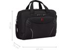 WENGER Laptop Briefcase 14 - 16inch 653497 Cosmic Brief Black (7611160287878)