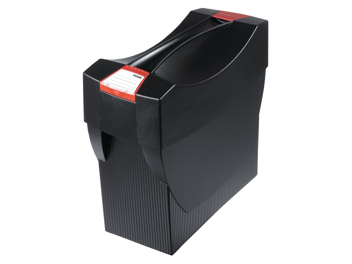 HAN Hängemappenbox SwingPlus 10.80 schwarz 39.7x34.7x15.4cm (4012473190122)