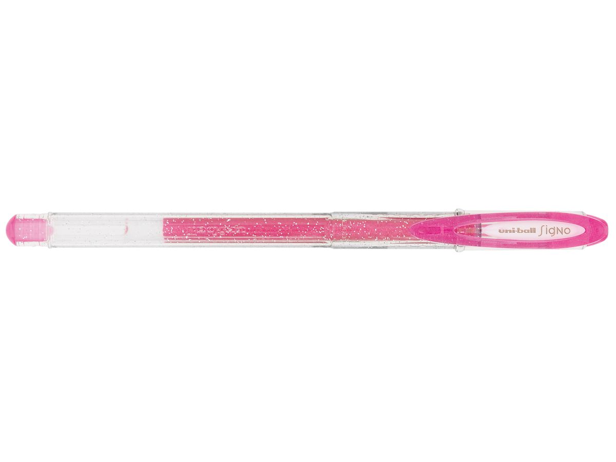 UNI-BALL Signo Sparkling 1mm UM120SP PINK rosa (4902778788929)