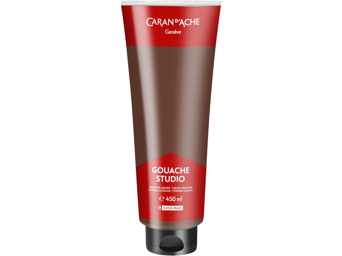 CARAN D'ACHE Colore opaco Gouache 450ml 2340.069 terra Siena bruciata, Studio (7630002358187)