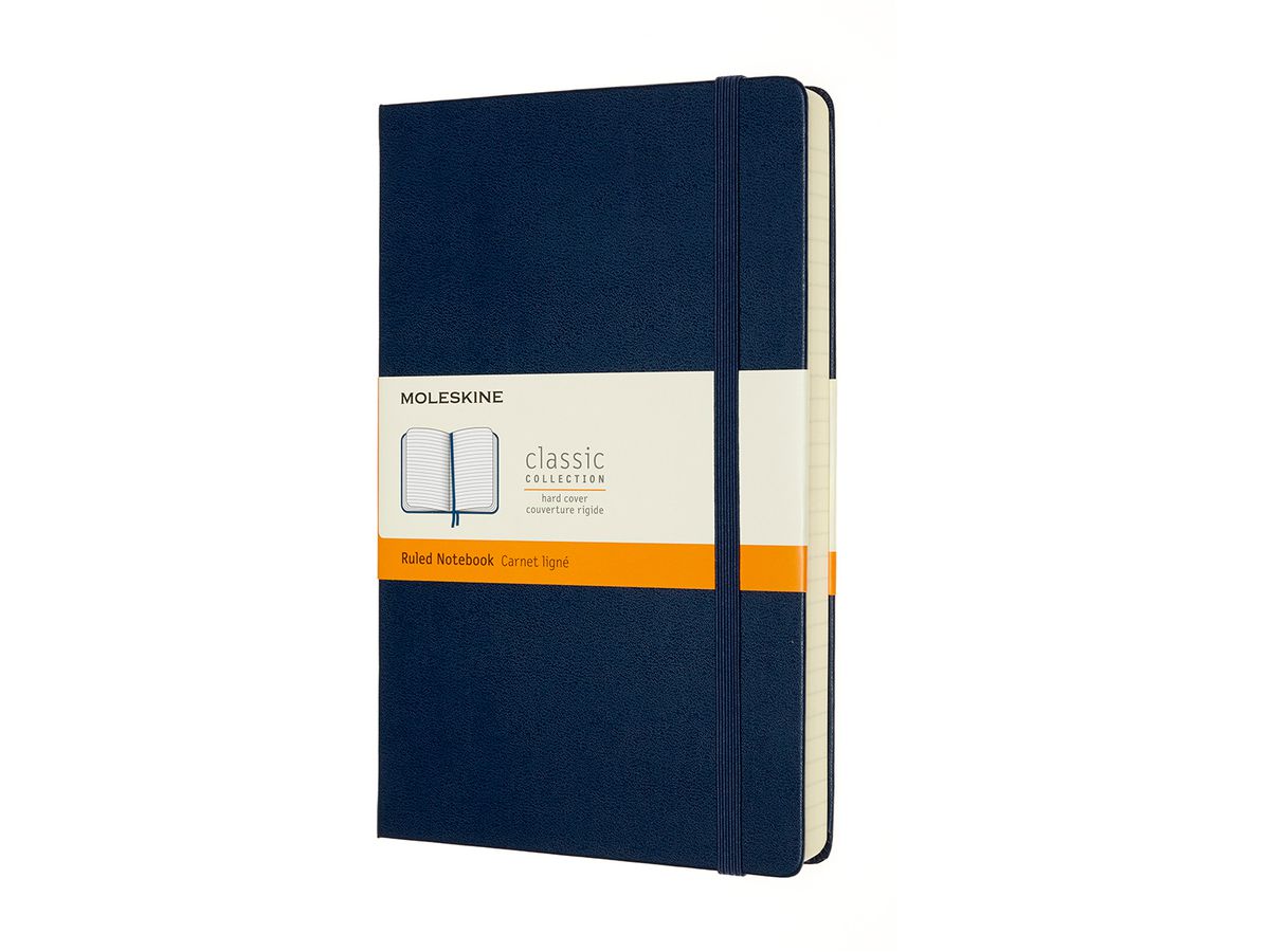 MOLESKINE Notizbuch HC L/A5 606235 liniert,saphir,208 S. (8053853606235)