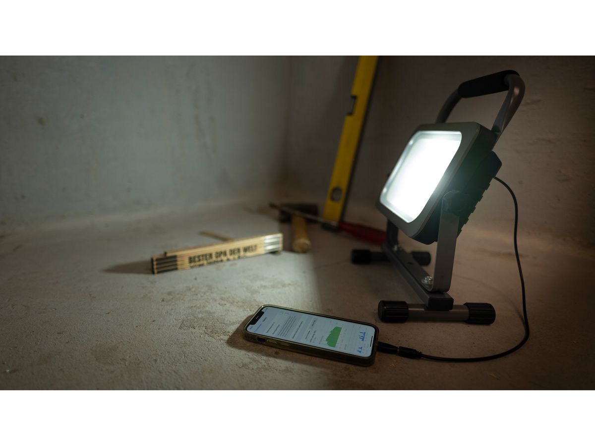 STEFFEN Arbeitsleuchte LED Worklight 65 00149 grau, 45W (7611007177966)