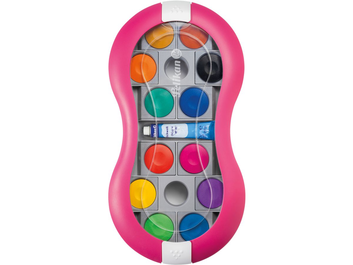 PELIKAN Cassetta di colori Space 724625 tuba 12+1 pezzi (4012700724625)